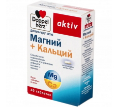 Доппельгерц Актив Магний+кальций табл. № 30 БАД