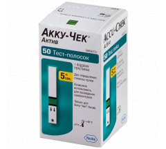 Тест-полоски Акку-Чек Актив № 50