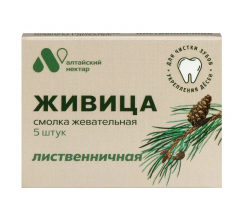 Живица смолка жевательная лиственничная 0.8 г № 5