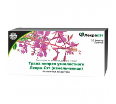 Кипрея узколистного трава Лекра-Сэт ф/п 1.5 г № 20  БАД