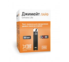 Тест-полоски Gmate Life Джимэйт Лайф № 50