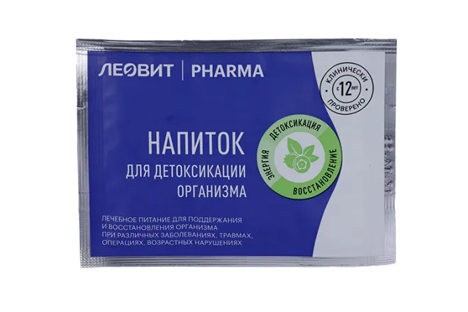 Леовит фарма Напиток для детоксикации спец продукт диет леч и проф. пит. 10 г