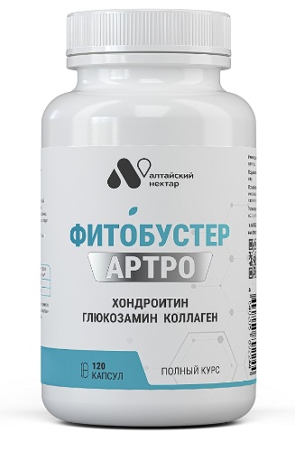 Фитобустер Артро капс. 0.55 г № 120 БАД