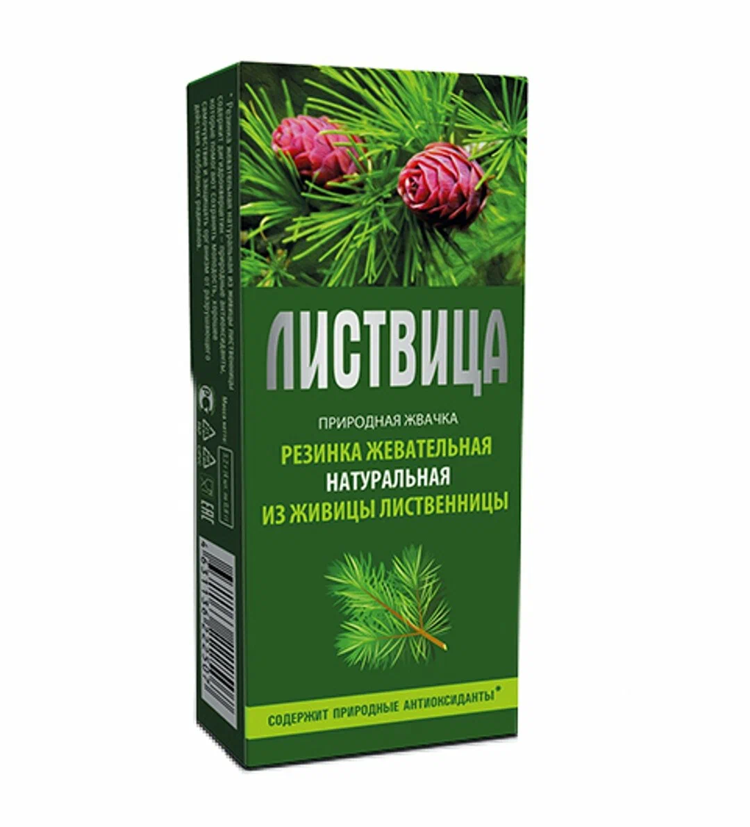 Смолка жевательная лиственничная Листвица 0.8 г № 4
